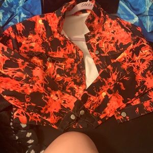Women’s SM flames jacket